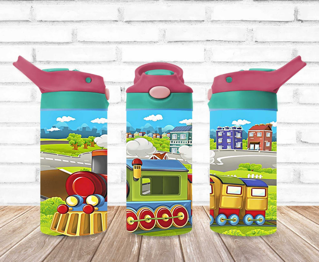 Kids Train Tumbler - Kids Water Bottle | Kids Water Tumbler | Great Kids Gift | Kids Sippy Cup | Back To School Cup - HOT SELLER!
