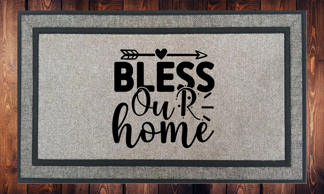 Bless Our Home - Welcome Mat - Door Mat - HOT SELLER!, great unique gift