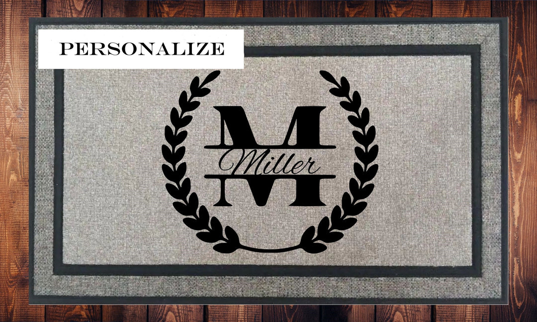 Name Door Mat - Personalize - Welcome Mat - Door Mat - HOT SELLER!, great unique gift