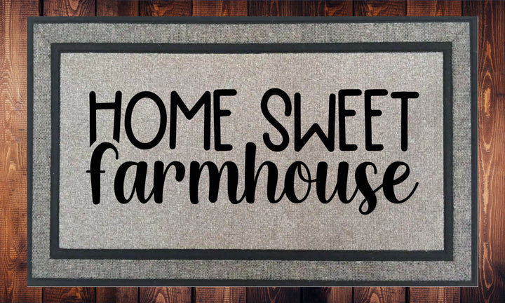 Home Sweet Farmhouse - Welcome Mat - Door Mat - HOT SELLER!, great unique gift