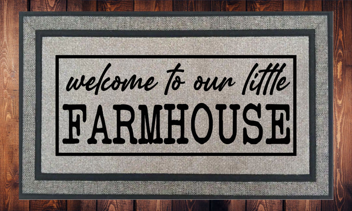 Welcome To Our Farmhouse - Welcome Mat - Door Mat - HOT SELLER!, great unique gift