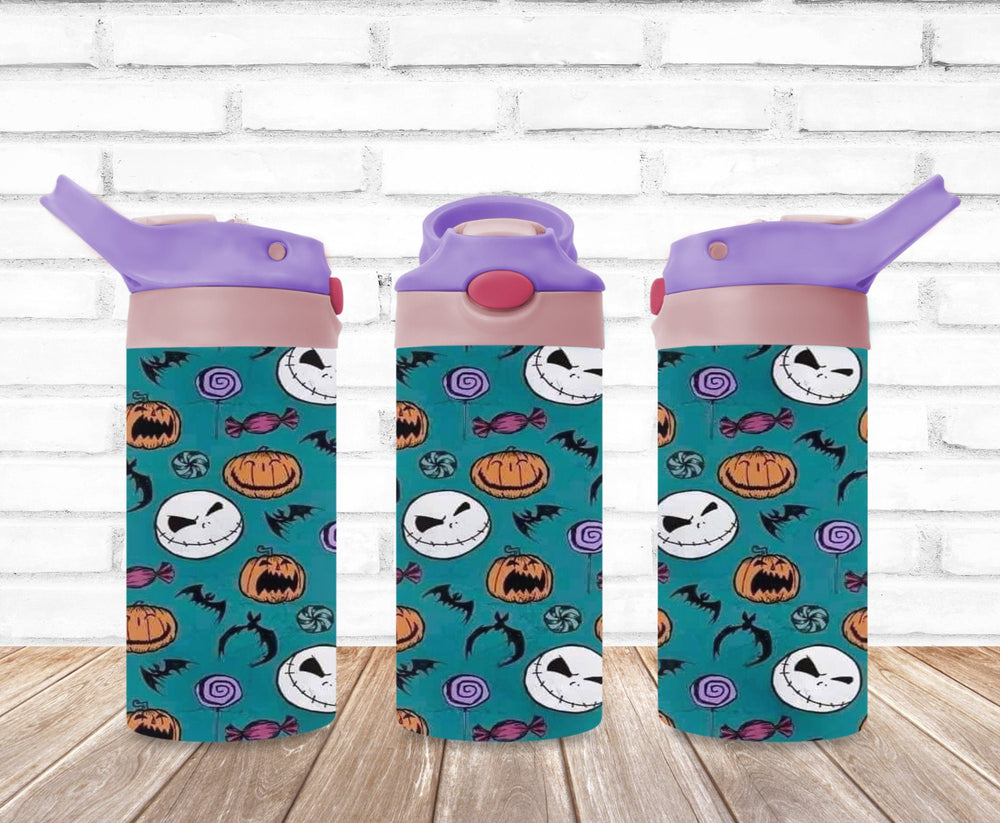 Kids Halloween Tumbler, Kids Water Bottle, Kids Water Tumbler, Kids FlipTop Cup, Kids Sippy Cup, Back To School Cup