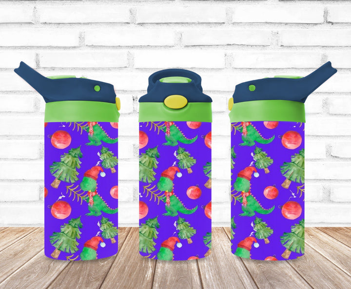 Christmas Ornaments Tumbler, Christmas Tree, Kids Water Bottle, Kids FlipTop Cup, Kids Sippy Cup, Back To School Cup, HOT SELLER!