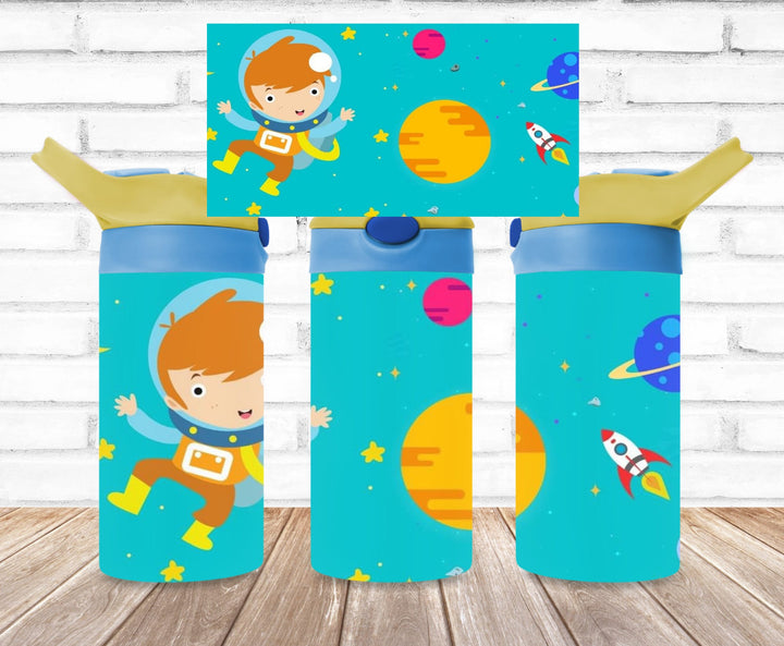 Kids Space Tumbler, Outer Space Tumbler, Kids Water Bottle, Kids Water Tumbler, Great Kids Gift, Kids Sippy Cup, Back To School