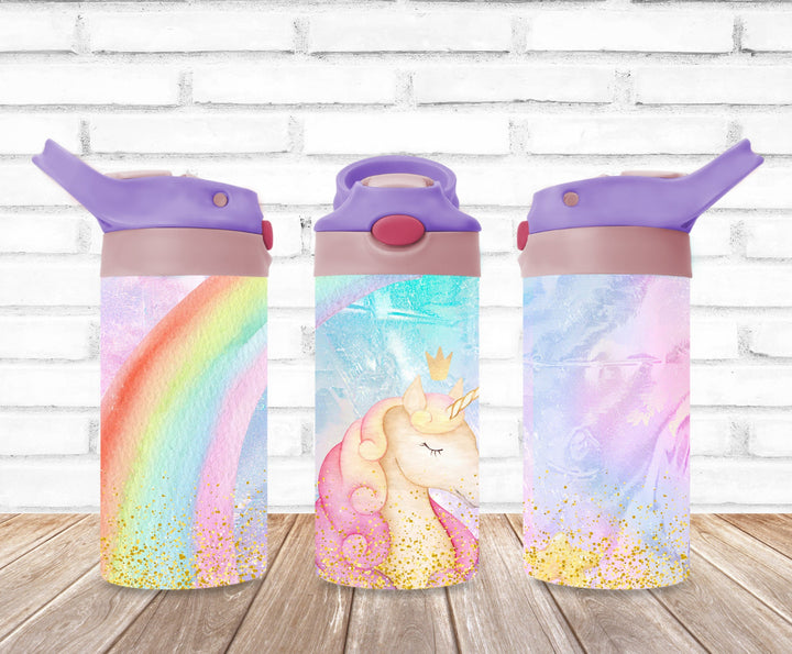 Kids Unicorn Tumbler - Kids Water Bottle | Kids Water Tumbler | Great Kids Gift | Kids Sippy Cup | Back To School Cup