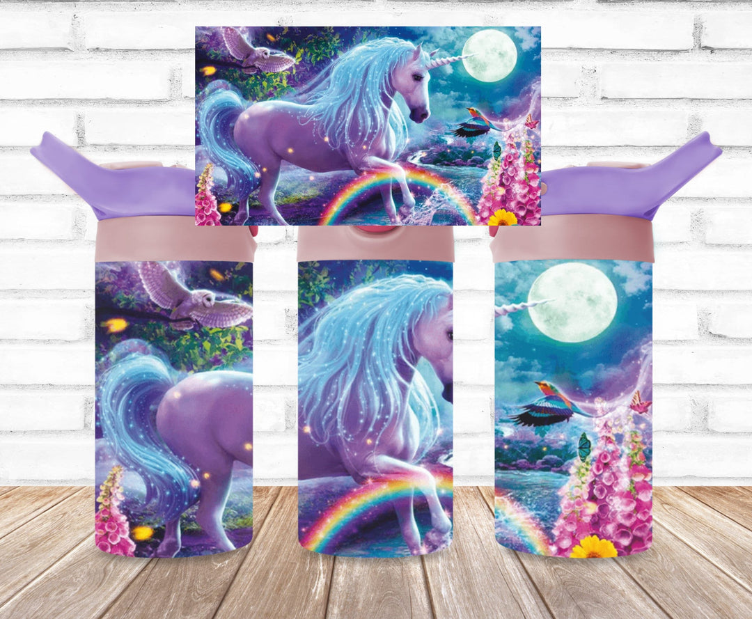 Kids Unicorn Tumbler - Kids Water Bottle | Kids Water Tumbler | Great Kids Gift | Kids Sippy Cup | Back To School Cup