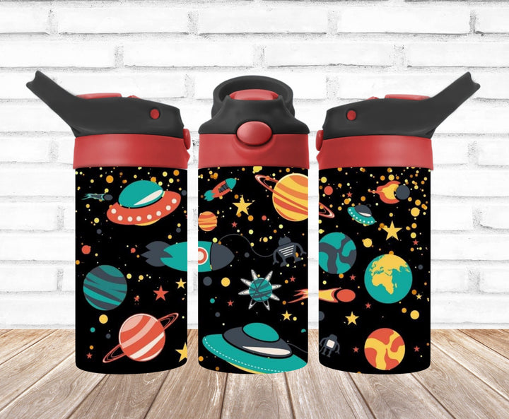 Kids Space Tumbler, Outer Space Tumbler, Kids Water Bottle, Kids Water Tumbler, Great Kids Gift, Kids Sippy Cup, Back To School