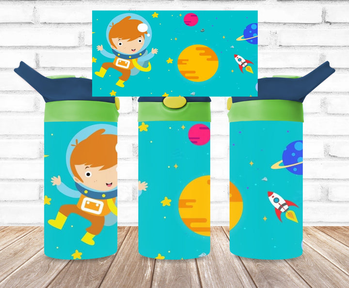 Kids Space Tumbler, Outer Space Tumbler, Kids Water Bottle, Kids Water Tumbler, Great Kids Gift, Kids Sippy Cup, Back To School