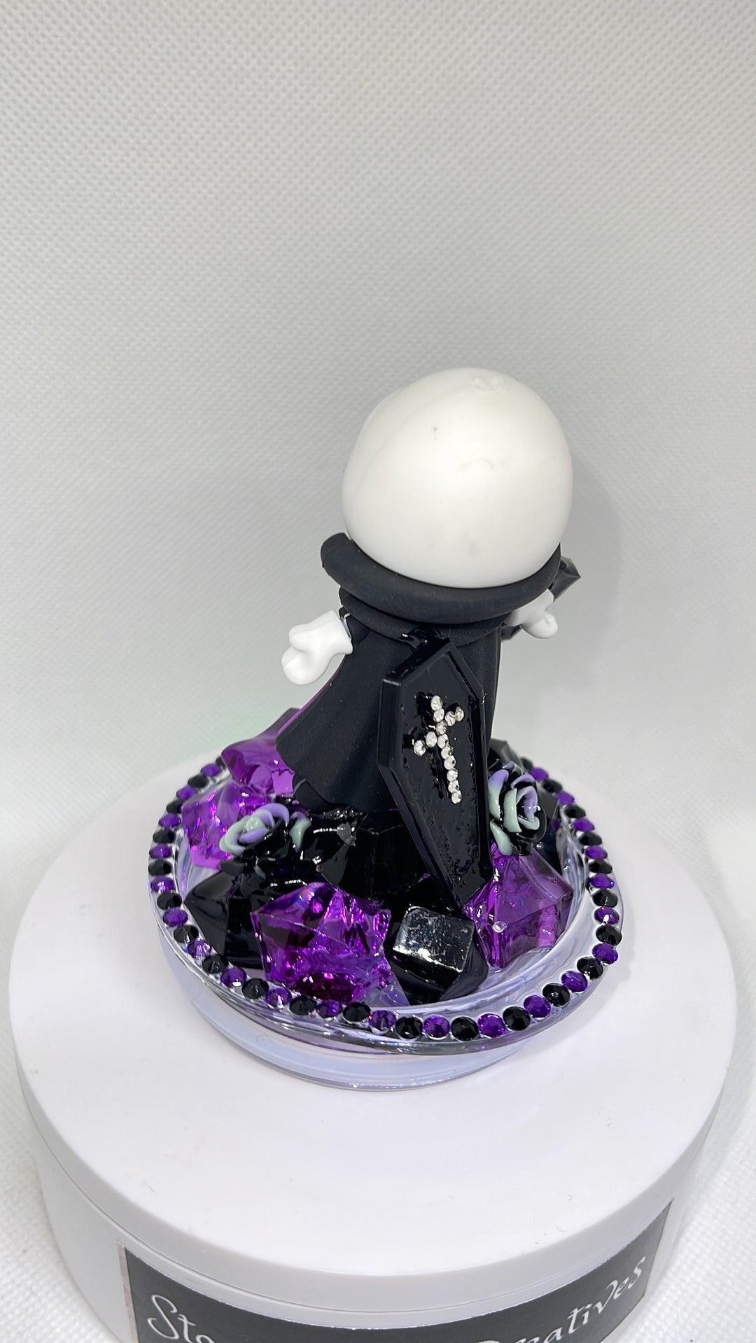 Halloween Vampire Tumbler Topper, Halloween tumbler lid, Halloween gift, 3D Decorative Lid - HOT SELLER, unique gift