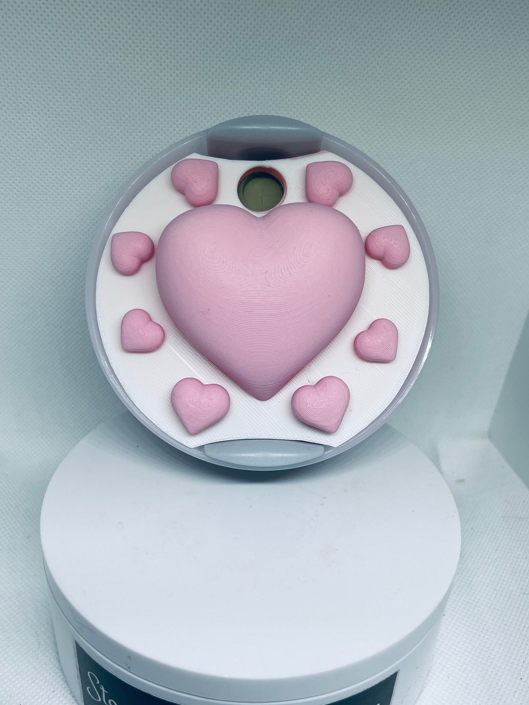 3D Heart 40 oz Tumbler Topper, 3D Valentines 40 oz tumbler topper, 3D Decorative Lid Attachment, unique gift