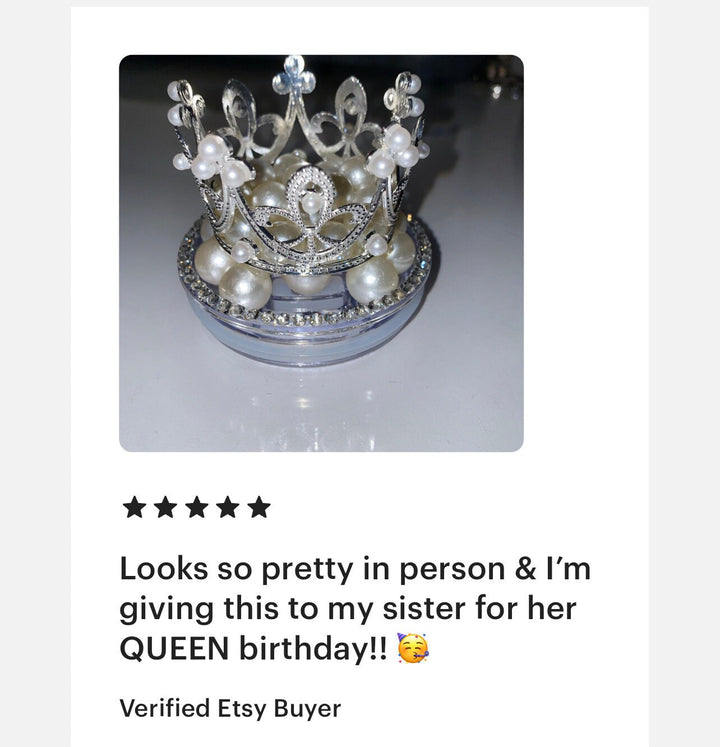 Bling Diamonds Crown Topper, Diva Bling Topper, Queen Topper, Rhinestone Tumbler Lid, Choose- Silver, Gold, Rose Gold, Black, unique gift