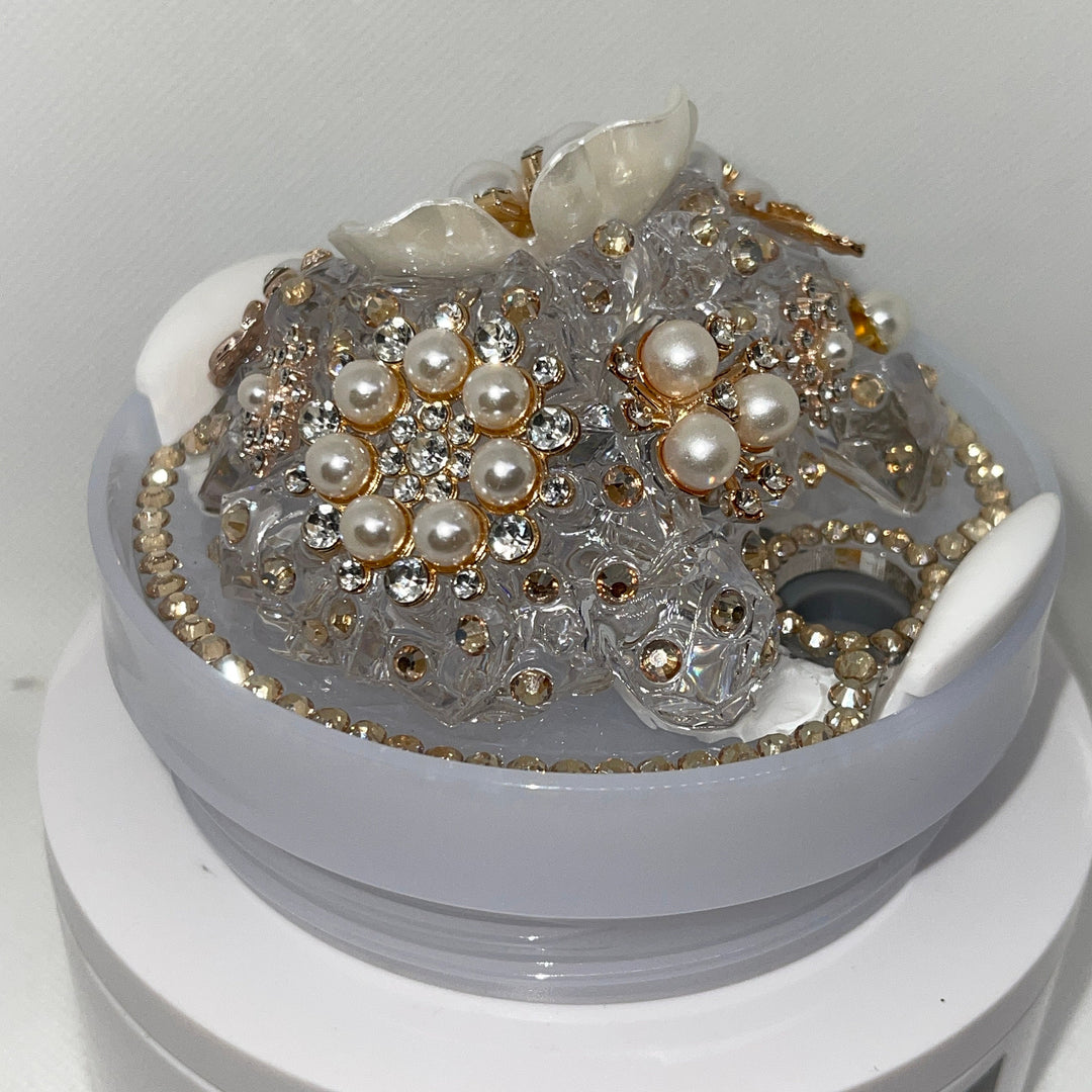 Dazzling Diva 3-D Rhinestone Tumbler Topper with Designer Bling, Diva Tumbler Topper, Rhinestone Bling, Rhinestone Tumbler Lid, unique gift