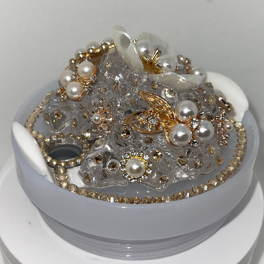 Dazzling Diva 3-D Rhinestone Tumbler Topper with Designer Bling, Diva Tumbler Topper, Rhinestone Bling, Rhinestone Tumbler Lid, unique gift