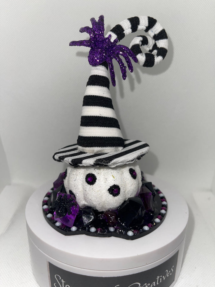 Whimsical Halloween Hat Tumbler Topper, Halloween tumbler lid, Halloween gift, 3D Decorative Lid - HOT SELLER, unique gift