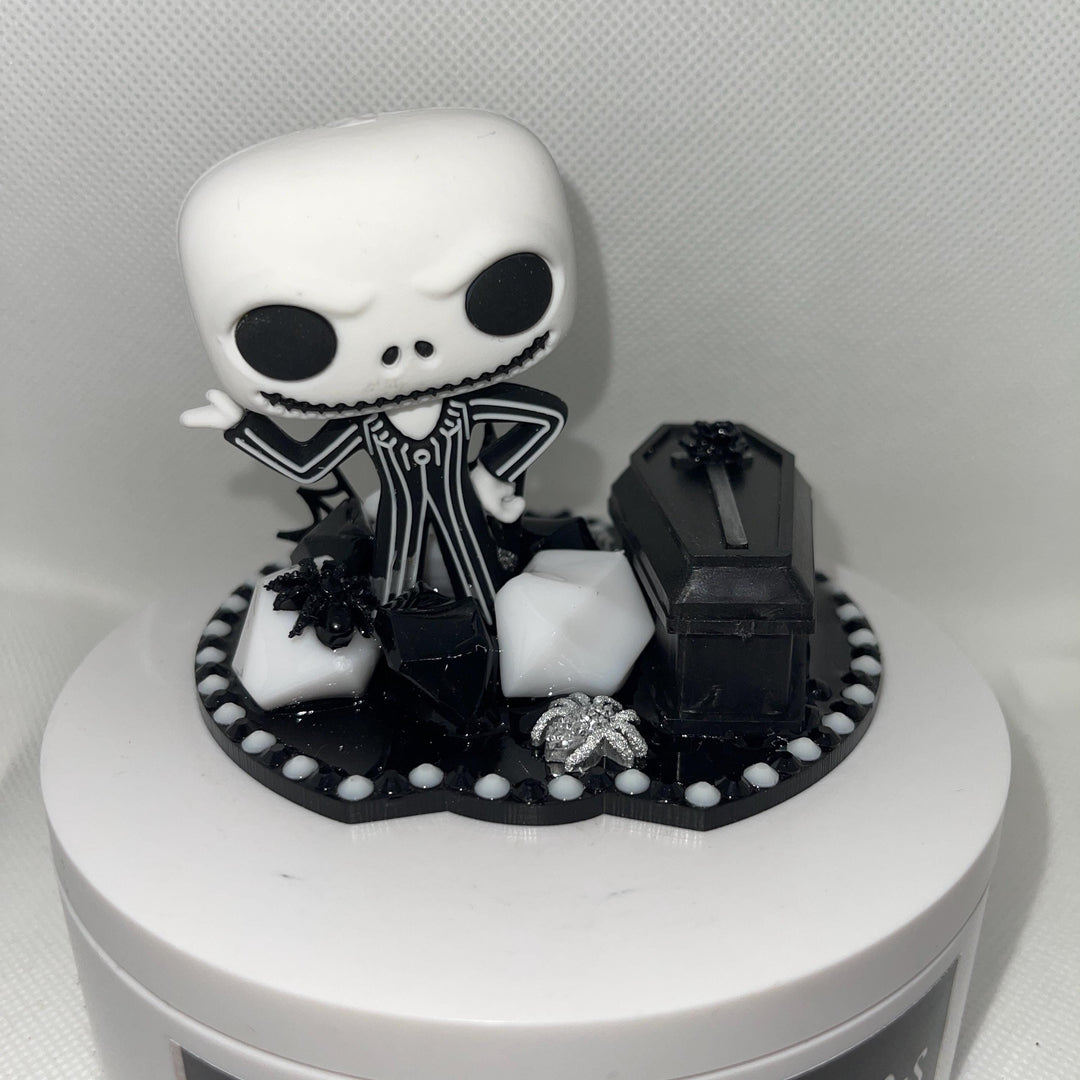 Skeleton Halloween Tumbler Topper, Halloween tumbler lid, Halloween gift, 3D Decorative Lid - HOT SELLER, unique gift