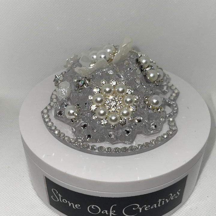 Dazzling Diva 3-D Rhinestone Tumbler Topper with Designer Bling, Diva Tumbler Topper, Rhinestone Bling, Rhinestone Tumbler Lid, unique gift
