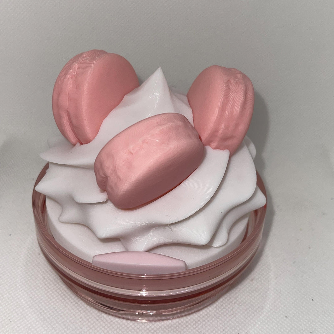 3D Whipped Topping and Macaroons Tumbler Topper that fit the Love Shack Fancy Stanley lids, 3D Decorative Lid attachment