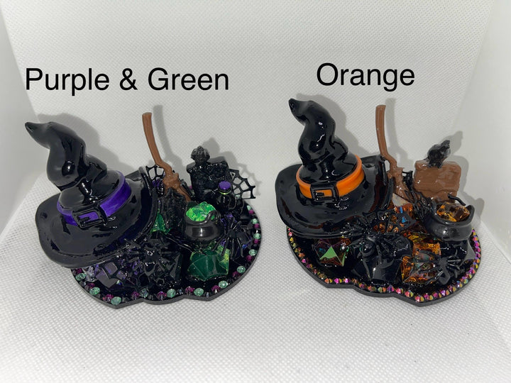 Halloween Witch Tumbler Topper, Halloween tumbler lid, Halloween gift, 3D Decorative Lid - HOT SELLER, unique gift