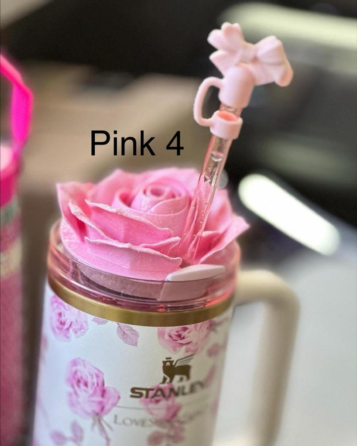 NEW!! 3D Rose Tumbler Topper that fit the Love Shack Fancy Stanley lids, Rose tumbler topper, 3D Decorative Lid, BEST SELLER