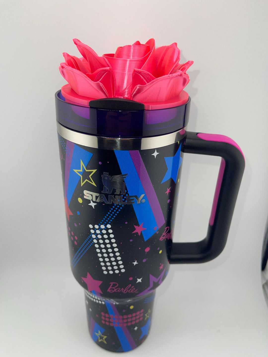 3D Rose Tumbler Topper that fit the new Rockers lids, Rose tumbler topper, 3D Decorative Lid