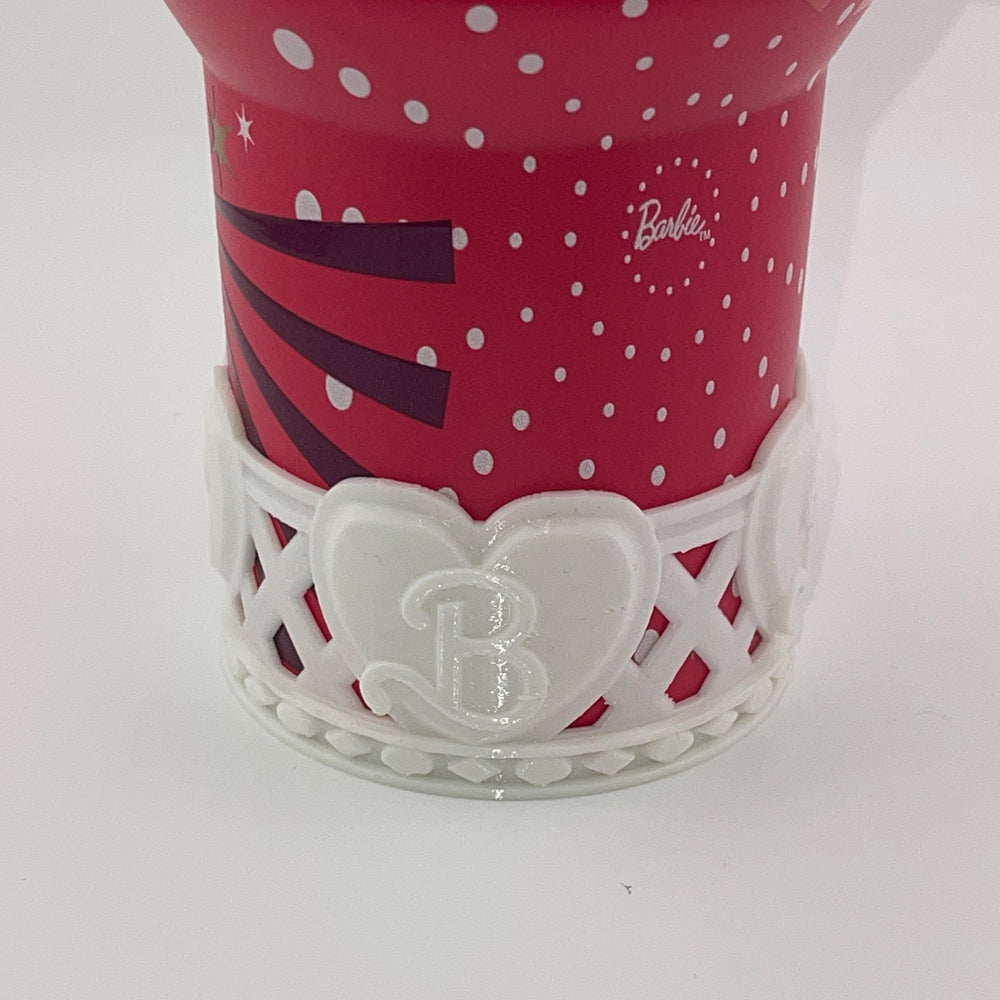 Monogram Heart B Tumbler Boot, Doll Tumbler, Fit's the Stan x Barb Tumblers, Silicone Boot, Protective Sleeve, HOT SELLER