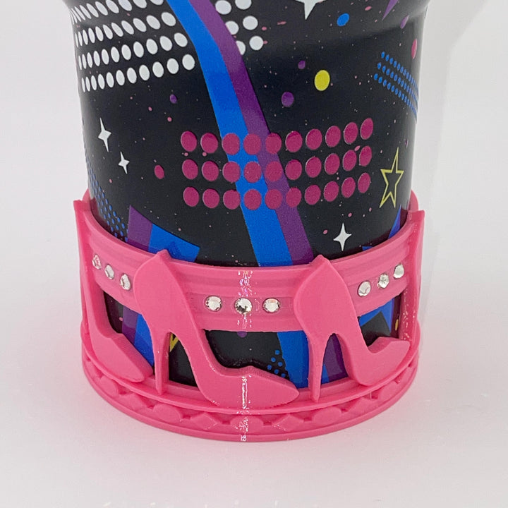 High Heel Rhinestone Tumbler Boot, Doll Tumbler, Fit's the Stan x Barb Tumblers, Silicone Boot, Protective Sleeve, HOT SELLER