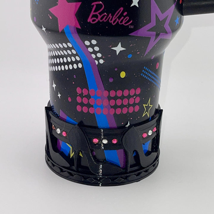 High Heel Rhinestone Tumbler Boot, Doll Tumbler, Fit's the Stan x Barb Tumblers, Silicone Boot, Protective Sleeve, HOT SELLER