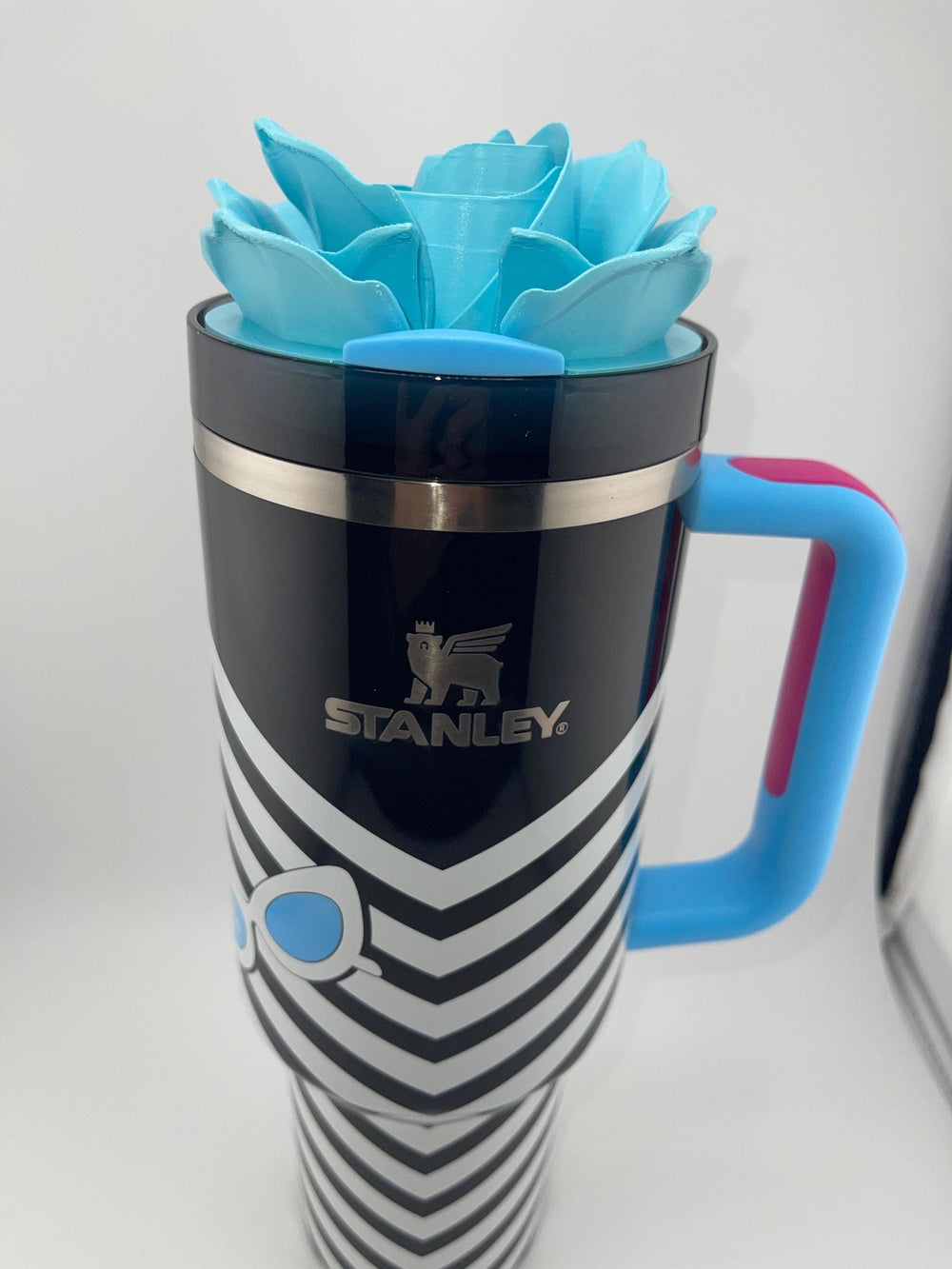 3D Rose Tumbler Topper that fit the new Original lids, Rose tumbler topper, 3D Decorative Lid
