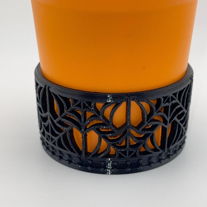 Halloween Spider Web Tumbler Boot, Halloween Tumbler Sleeve, Festive Tumbler Accessories that fit your 30 and 40 oz Stanley, Unique Gift