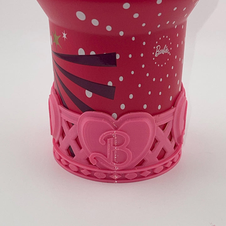 Monogram Heart B Tumbler Boot, Doll Tumbler, Fit's the Stan x Barb Tumblers, Silicone Boot, Protective Sleeve, HOT SELLER