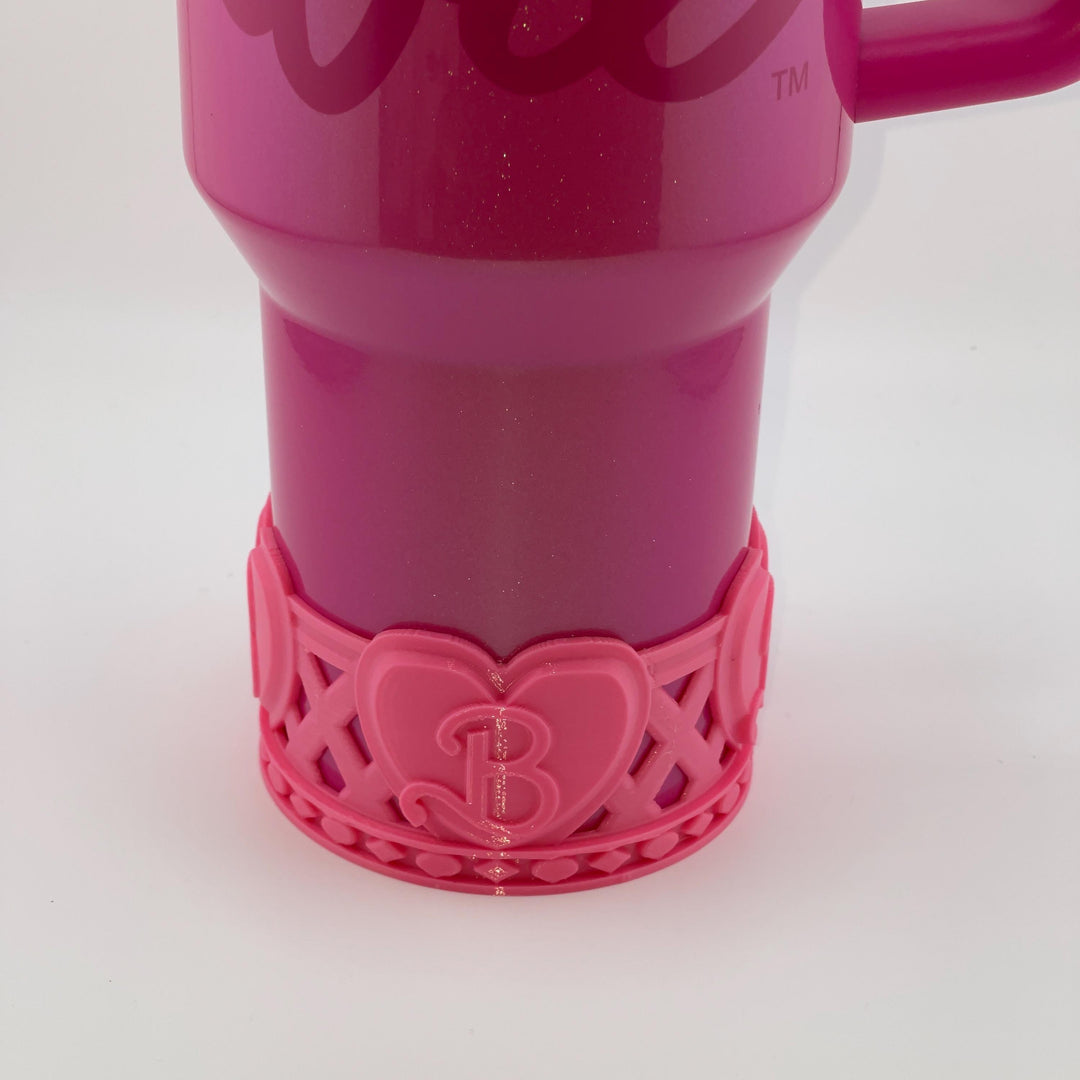 Monogram Heart B Tumbler Boot, Doll Tumbler, Fit's the Stan x Barb Tumblers, Silicone Boot, Protective Sleeve, HOT SELLER