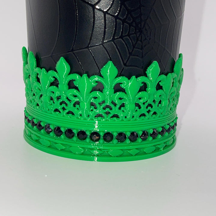 Wicked Witch Hat tumbler topper and spiderweb tumbler boot, Fits your Stanley Wicked Elphaba Halloween tumbler, unique gift, HOT SELLER