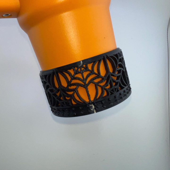 Halloween Spider Web Tumbler Boot, Halloween Tumbler Sleeve, Festive Tumbler Accessories that fit your 30 and 40 oz Stanley, Unique Gift