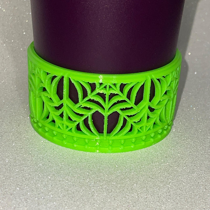 Halloween Spiderweb Tumbler Topper and Boot, Halloween Tumbler Sleeve, Accessories that fit your 30 and 40 oz Stanley, Unique Gift