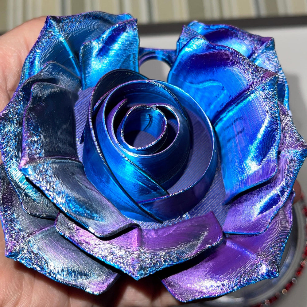 3D Rose Tumbler Topper that fit the new Rockers lids, Rose tumbler topper, 3D Decorative Lid