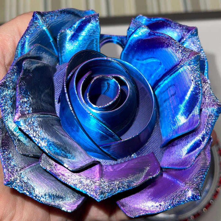3D Rose Tumbler Topper that fit the new Rockers lids, Rose tumbler topper, 3D Decorative Lid