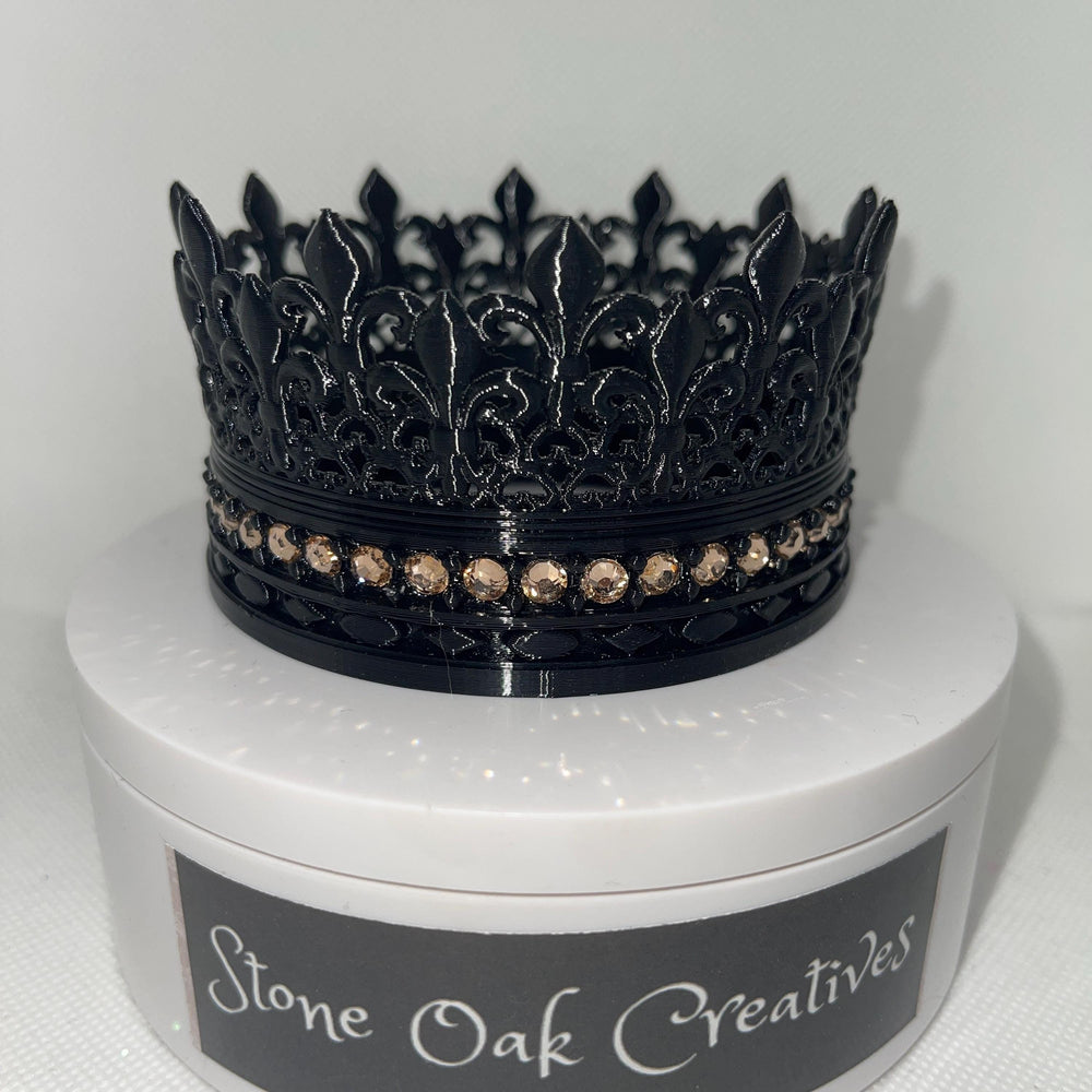 Black Rhinestone Queen Crown 3 Tumbler Boot, Tumbler Boot Sleeve, Princess Crown Boot, fits your Stanley Tumbler multiple colors BEST SELLER