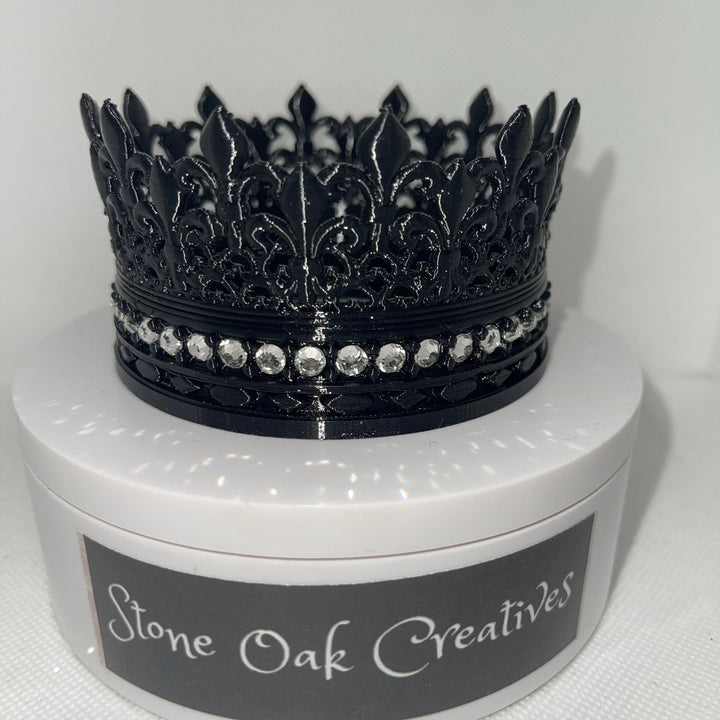 Black Rhinestone Queen Crown 3 Tumbler Boot, Tumbler Boot Sleeve, Princess Crown Boot, fits your Stanley Tumbler multiple colors BEST SELLER
