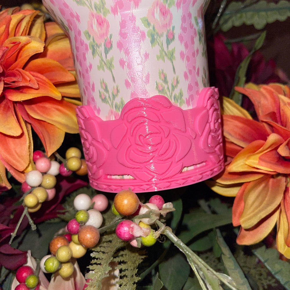 Rose Tumbler Boot, Tumbler Boot Sleeve, Princess Rose, Fit's Stanley HydroJug, Protective Sleeve, Accessories HOT SELLER
