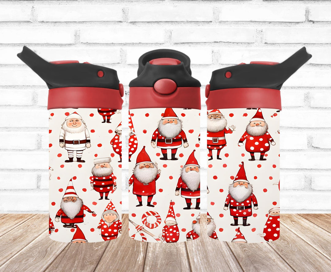 Christmas Santa Tumbler, Christmas Tree, Kids Water Bottle, Kids FlipTop Cup, Kids Sippy Cup, Back To School Cup, HOT SELLER!