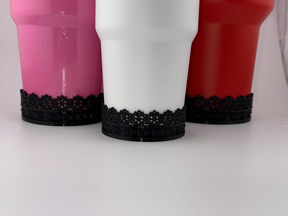 Mini Snowflake Tumbler Boot, 14, 20, 30, 40 oz, Christmas Holiday Cup Sleeve Dress-up Boot, fits your Stanley, multiple colors BEST SELLER