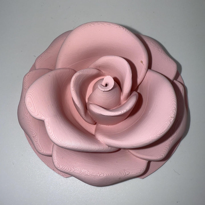 NEW!! Thick 3D Rose Tumbler Topper that fit the Stanley lids, Rose tumbler topper, 3D Decorative Lid, Red Pink Lavender White Yellow Gold
