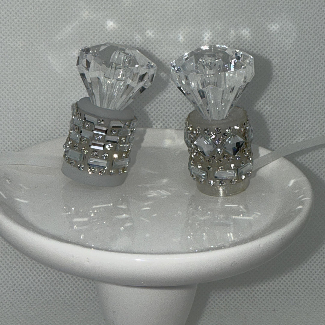 Fancy Rhinestone Diamond straw topper, straw cover emblished with rhinestones, straw cap, unique gift