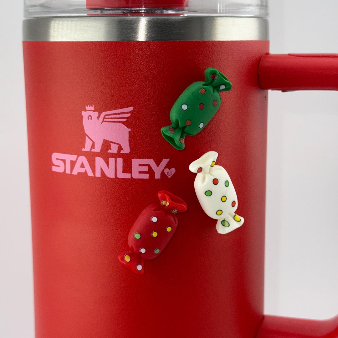 Christmas Tumbler Charm Magnets, Tumbler Accessories, magnetic Stanley decorations, locker magents, refrigerator magnets, unique gift