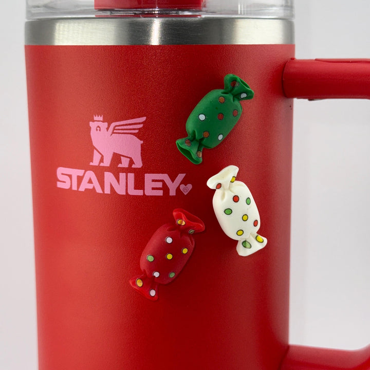 Christmas Tumbler Charm Magnets, Tumbler Accessories, magnetic Stanley decorations, locker magents, refrigerator magnets, unique gift
