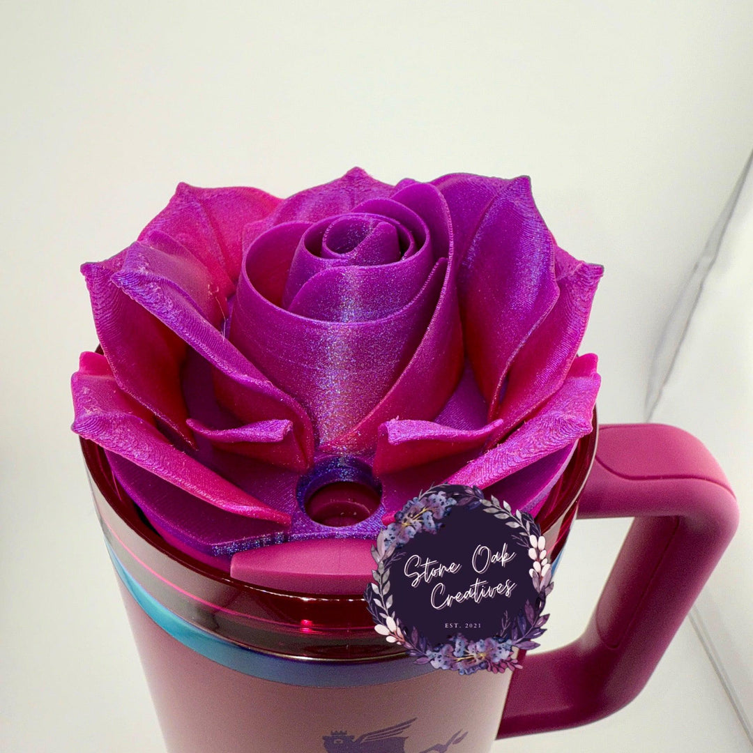 PRE-ORDER Cobalt Blue Silver Rhinestone Royal Princess Accessory Collection, fits your Berry Truffle Stanley Tumbler