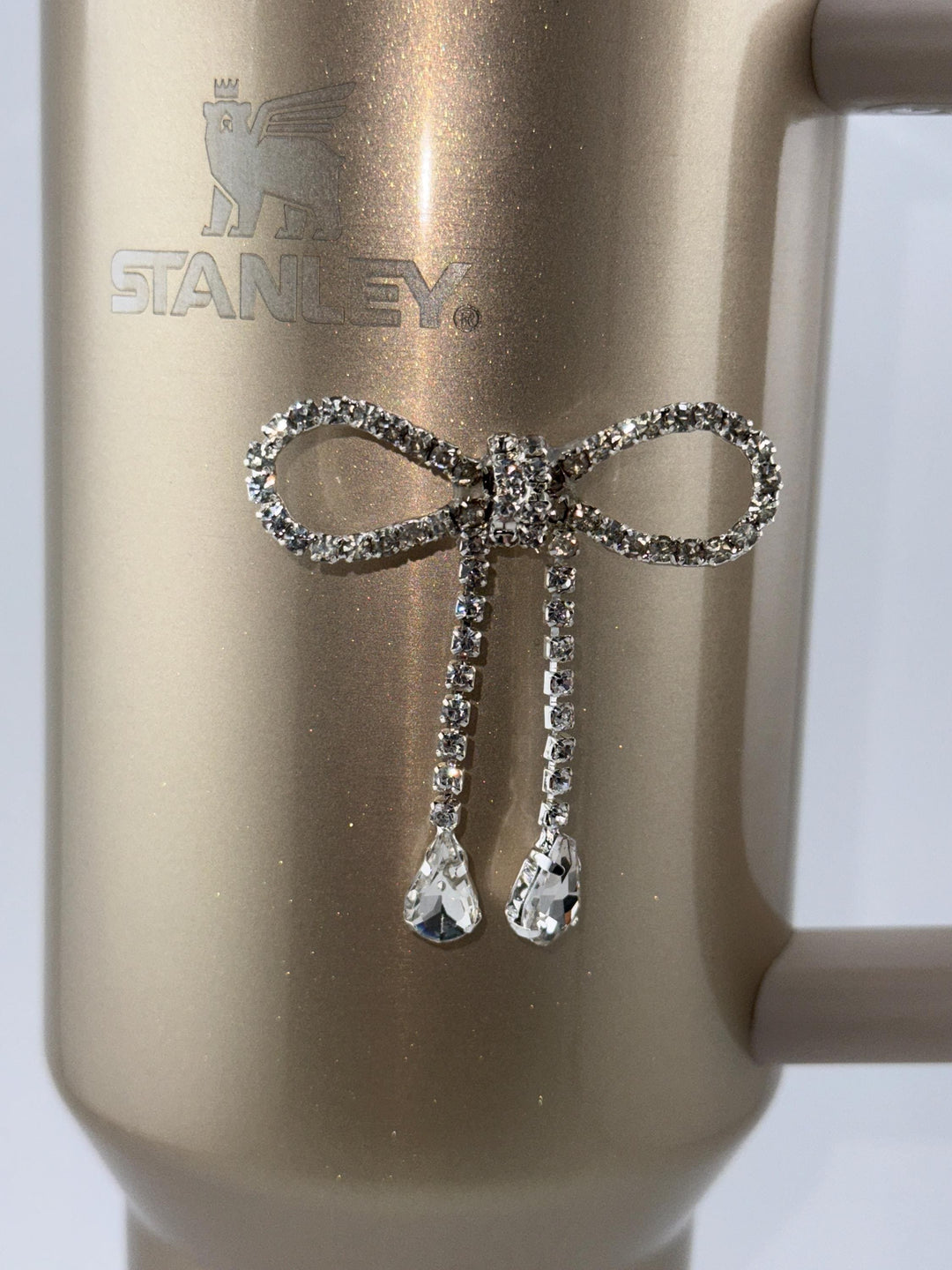 Large Rhinestone Bow Tumbler Charm Embelishment Magnets, Tumbler Accessories, magnetic Stanley decor, locker, refrigerator, unique gift