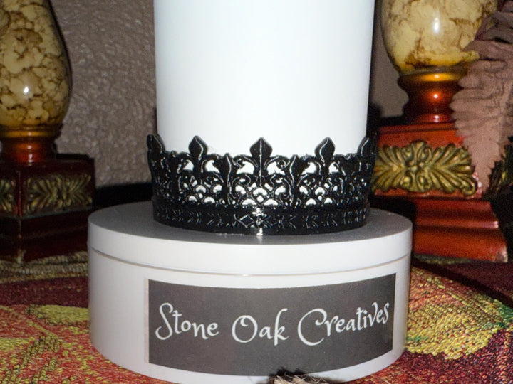 Beautiful Black Crown Lid Halo Bangle and Boot for Stanley tumblers, Tumbler Sleeves