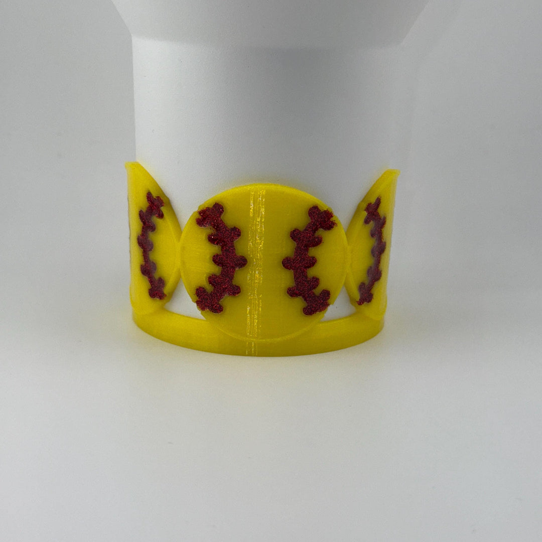 Baseball Softball Tee Ball Tumbler Boot, Sports Tumbler Boot Sleeve, Protective Sleeve, Fit's Stanley and otherTumblers