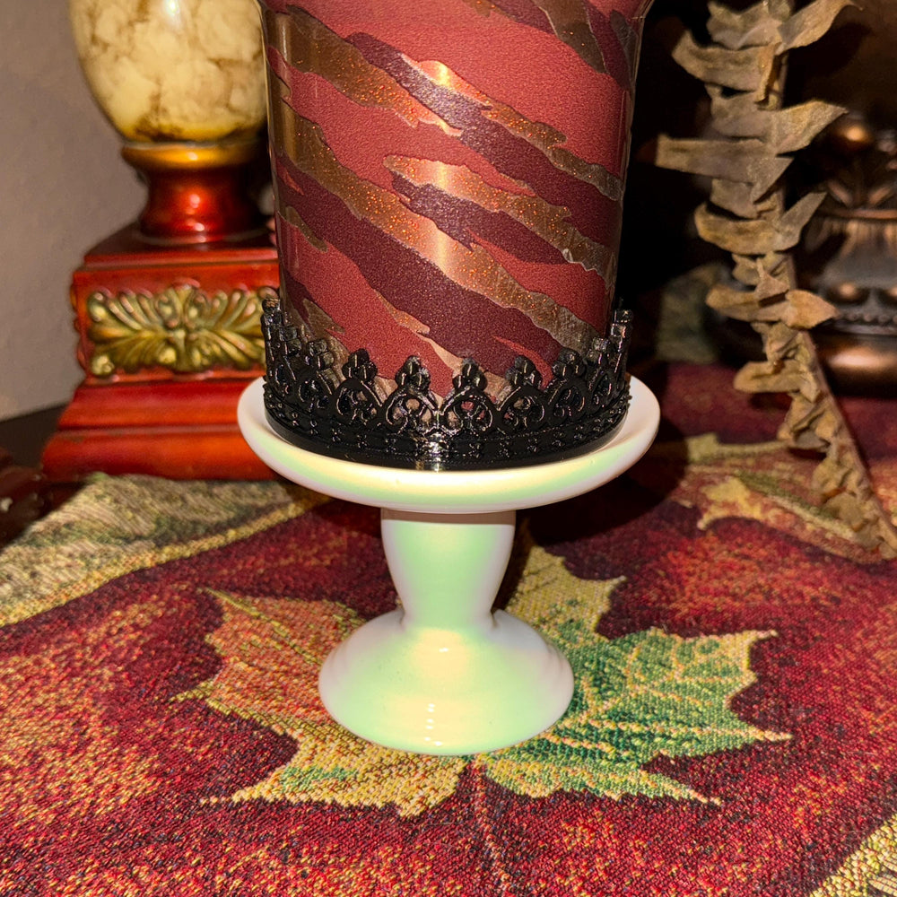 Fancy Mini Black Crown Tumbler Boot, Tumbler Boot Sleeve, fits your Stanley Tumblers, Unique Gift